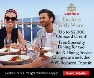 Cunard 2022 sale